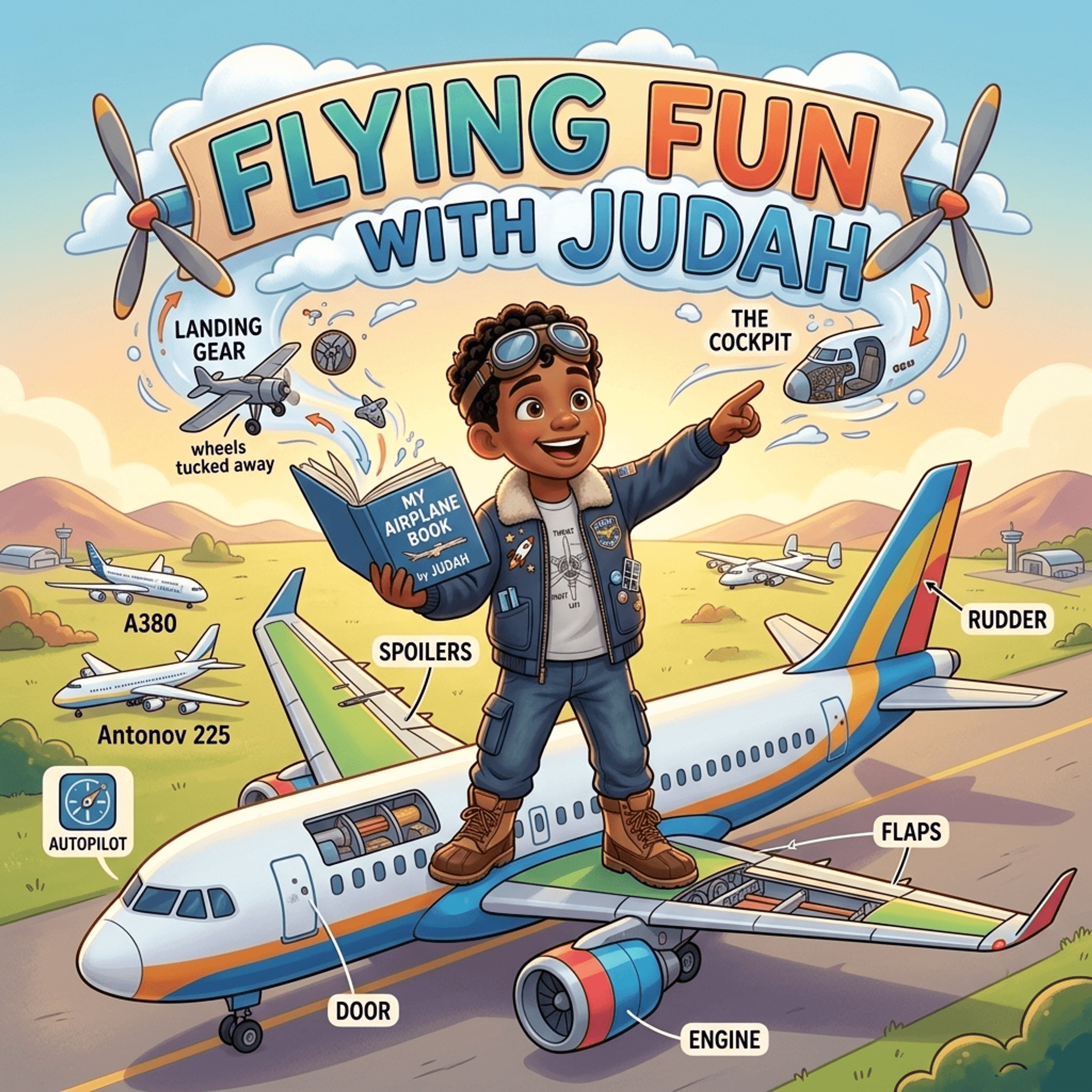 Flying fun with Judah