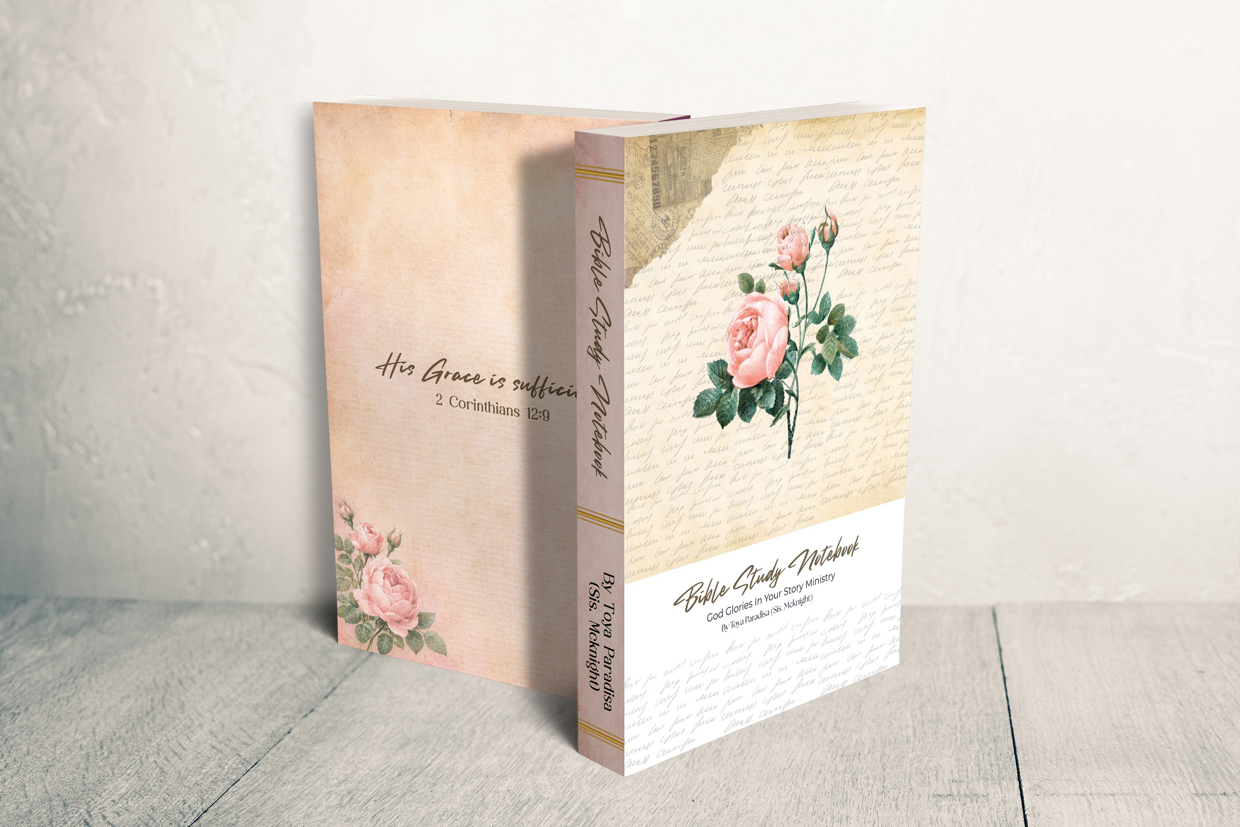 Bible Study Notebook- God Glories In Your Story Ministry